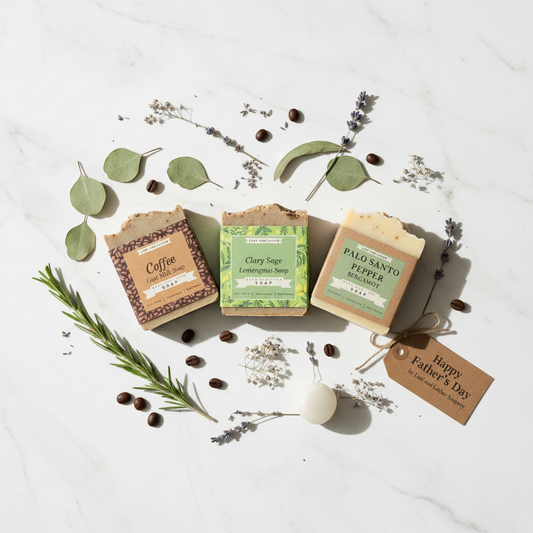 Father's Day Basket - Coffee, Clary Sage, Palo Santo