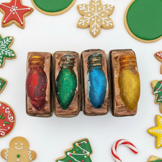 Holiday Christmas Cookies Artisan Soap Bar | Festive Cookie Scented Handmade Soap | Leaf and Lather - 5 oz