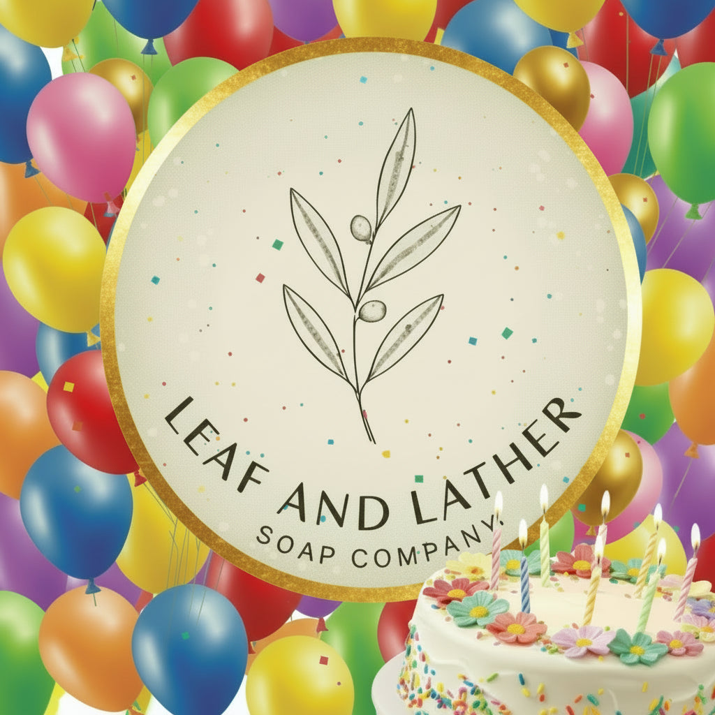Leaf and Lather Soapery Gift Card "Happy Birthday"