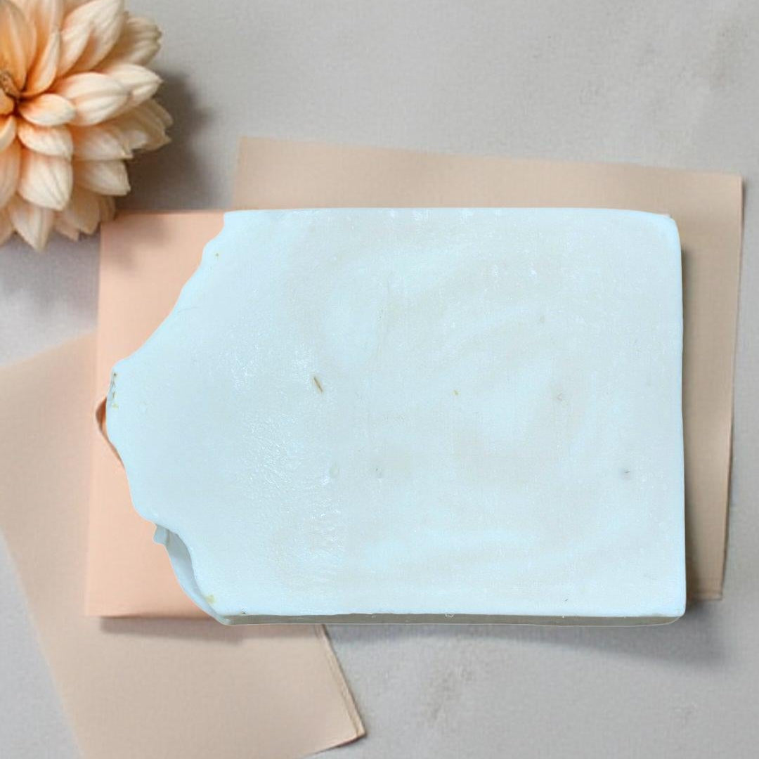 Jasmine + Peach and Coconut Milk - Artisan Silk Soap Bar | Calendula & Kaolin Clay | 5 oz