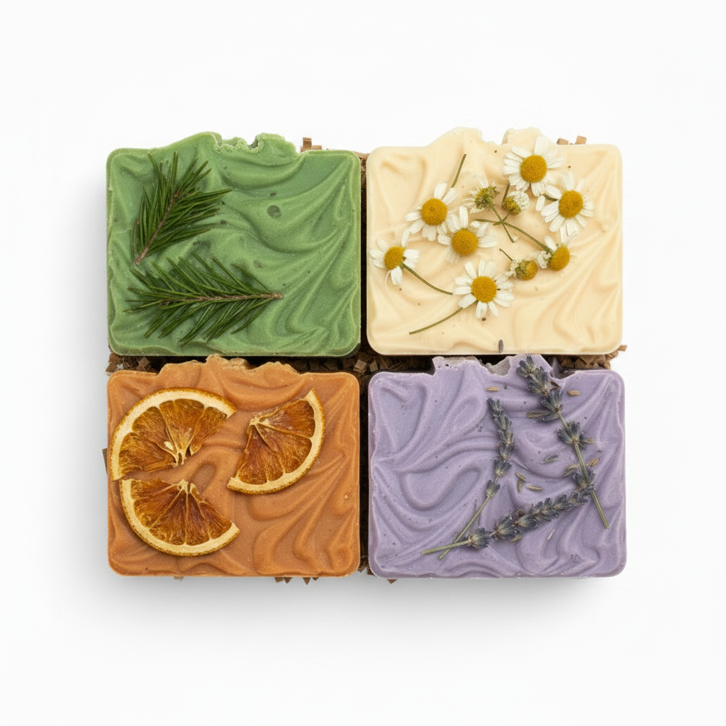 Soap Subscription – 4 Bar Box (Buy 3, Get 1 Free)