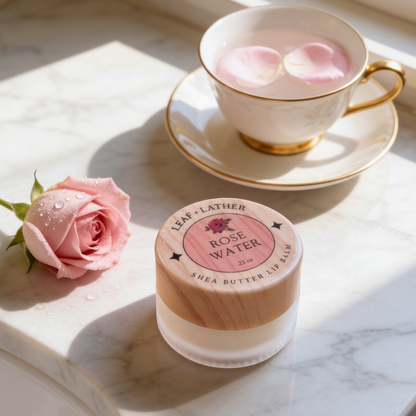 Rose Water - Shea Butter Lip Balm