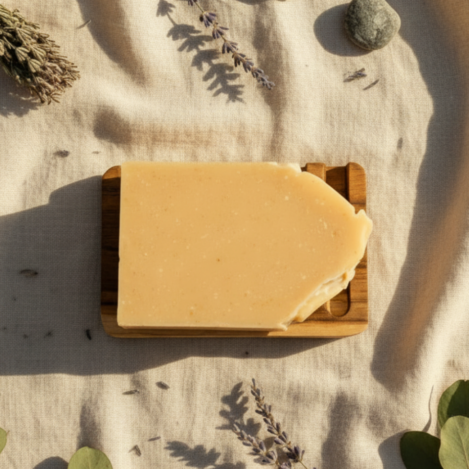 Palo Santo + Black Pepper + Bergamot with Goat Milk & Oats | Artisan Soap Bar 5 oz