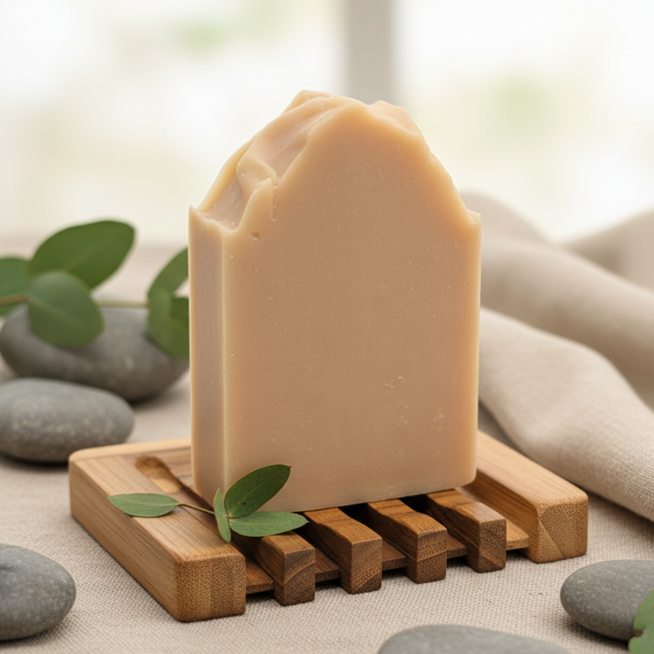 Palo Santo + Black Pepper | Goat Milk | Leaf and Lather | Artisan Soap Bar | 5 oz