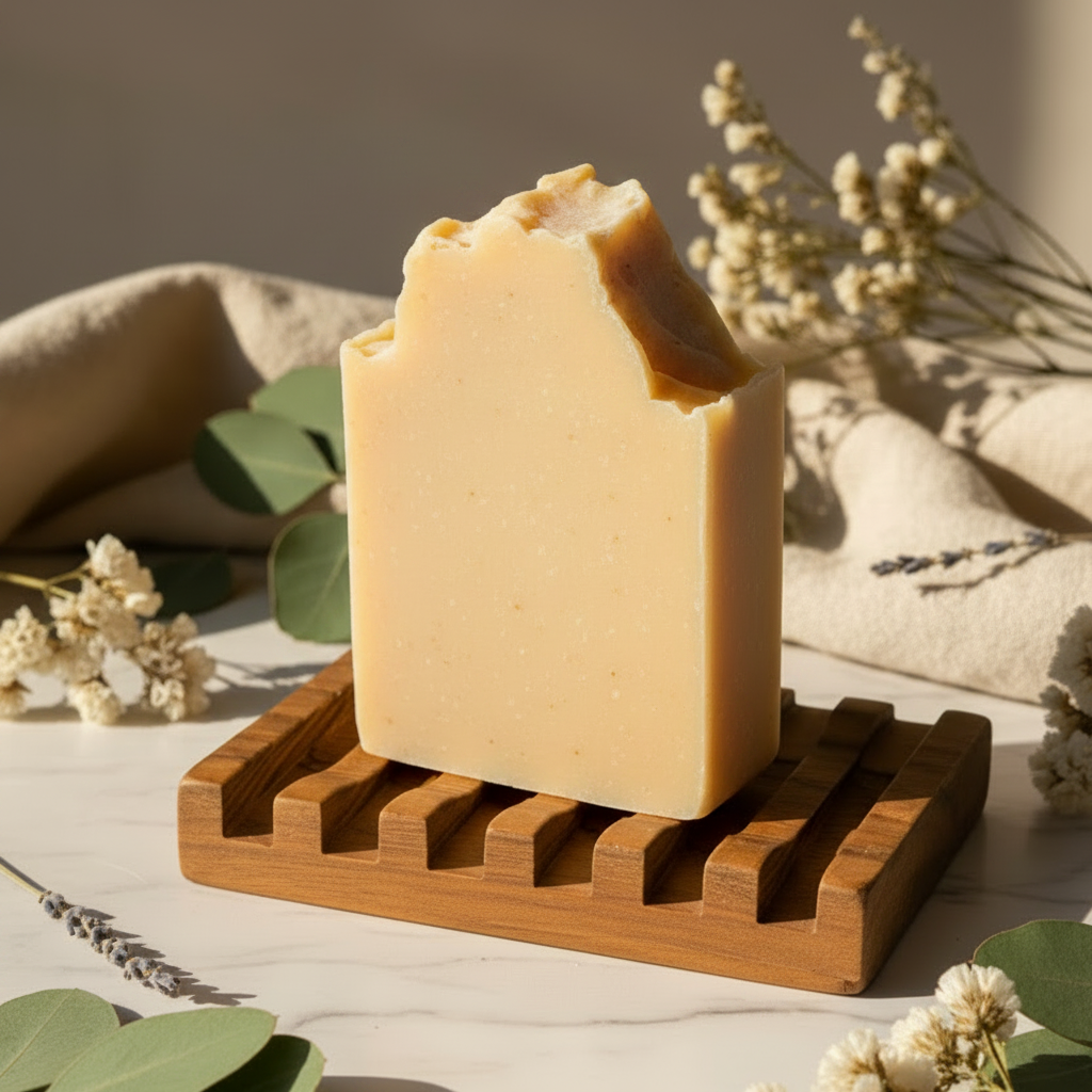 Palo Santo + Black Pepper + Bergamot with Goat Milk & Oats | Artisan Soap Bar 5 oz