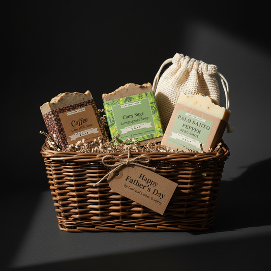 Father's Day Basket - Coffee, Clary Sage, Palo Santo