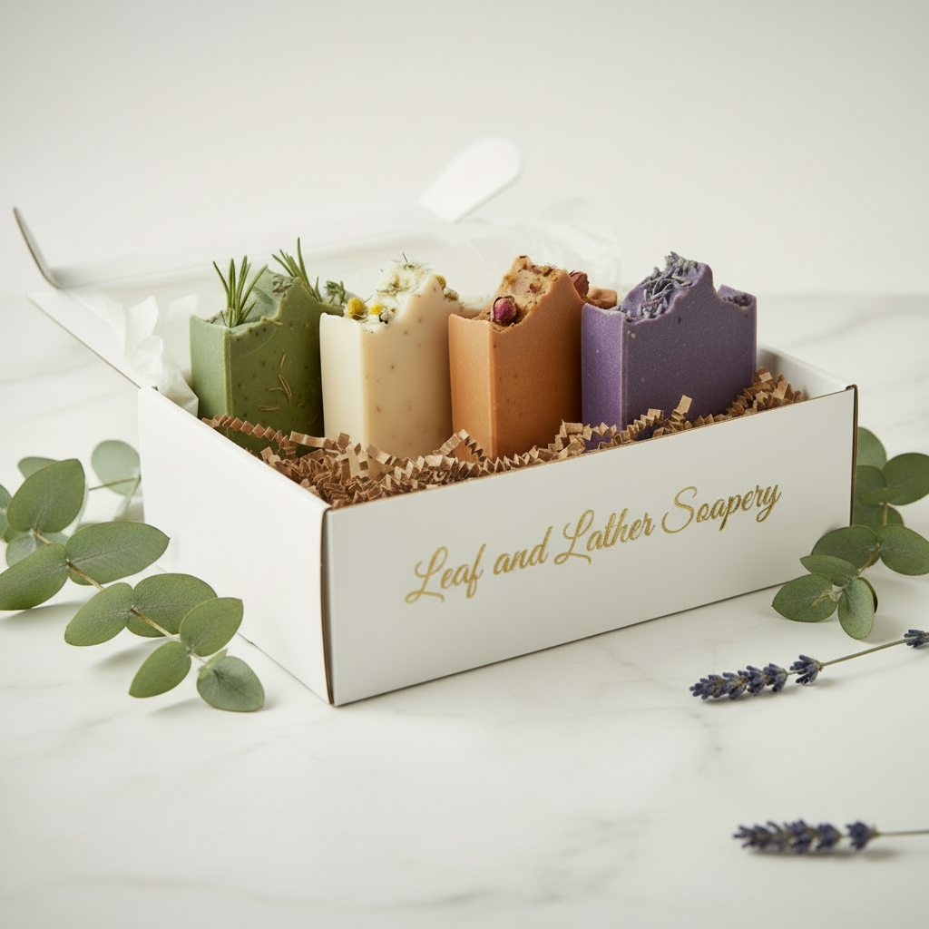 Soap Subscription – 4 Bar Box (Buy 3, Get 1 Free)