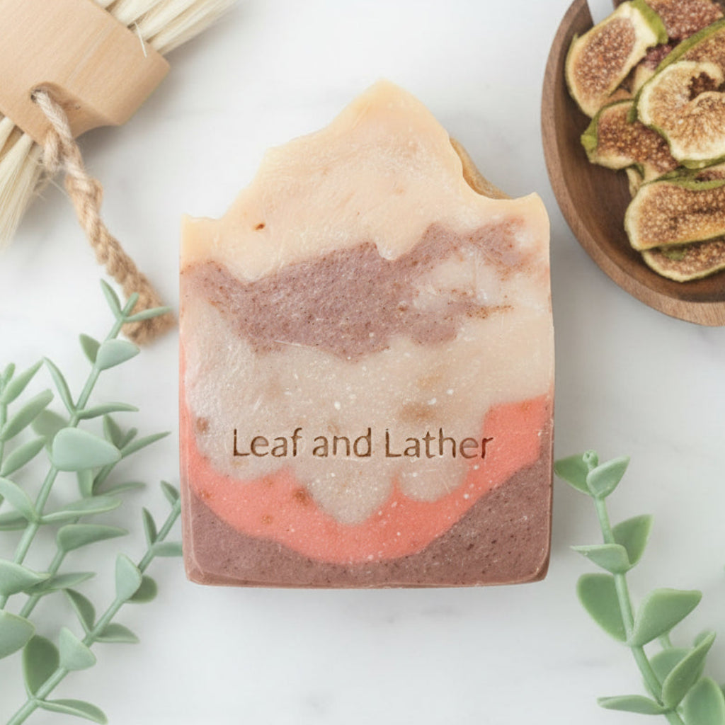 Brown Sugar Fig | Warm Sweet Cold Process Artisan Soap Bar - 5 oz