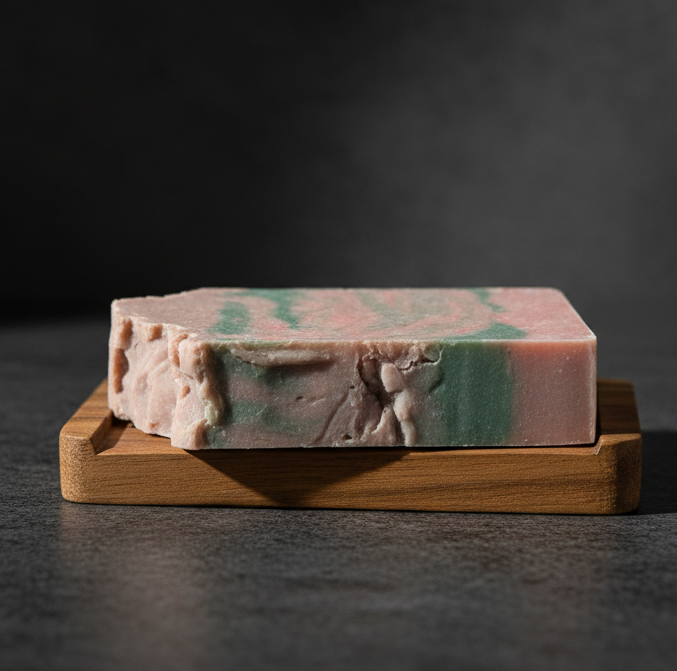 Fierce Parfum Essence | Cologne Inspired | Silk & Kaolin Clay | Shea Butter Artisan Soap Bar - 5 oz