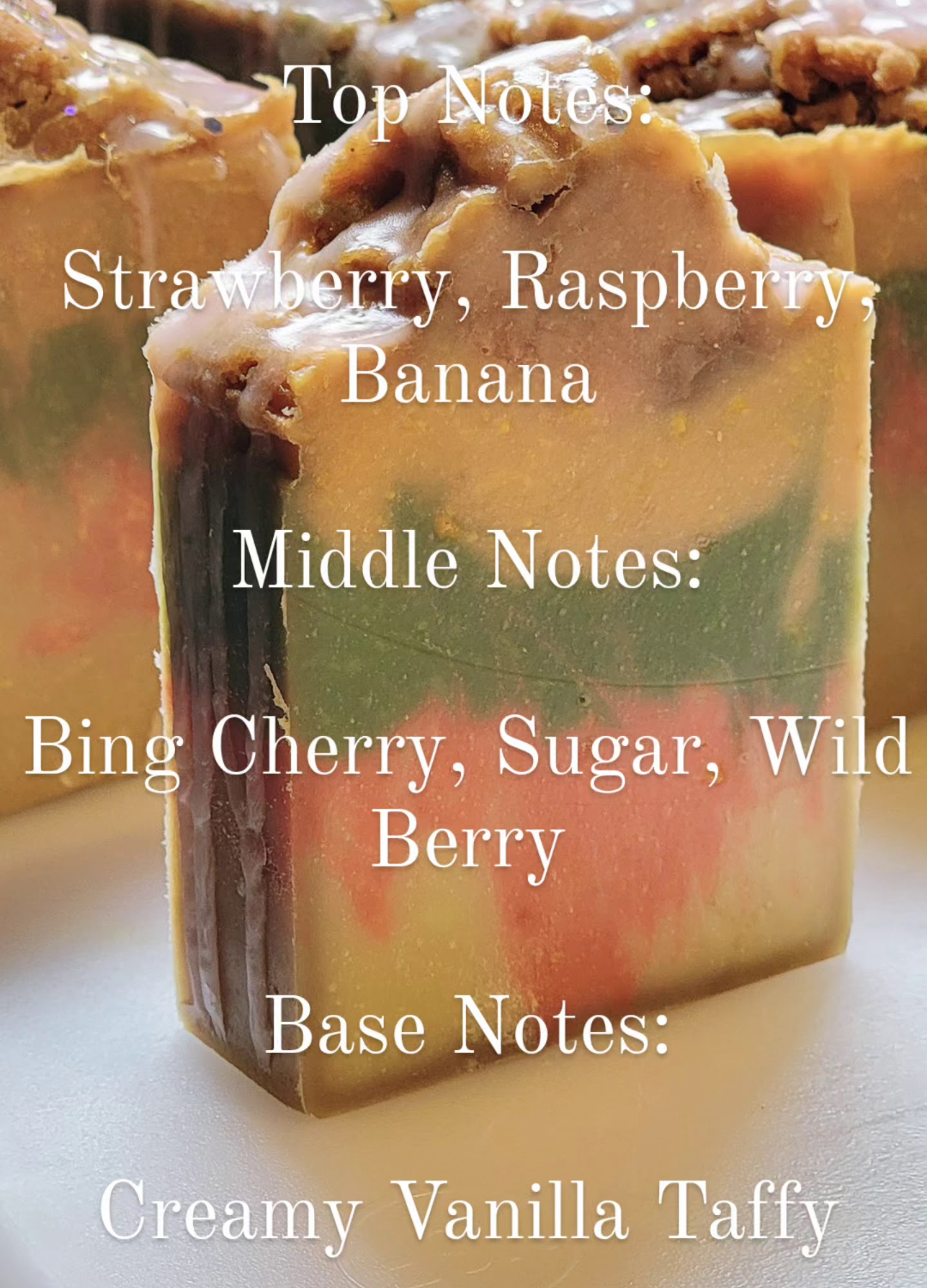 Fruit Cake  - "Fruity Tootie" | Artisan Bar Soap - 5 oz