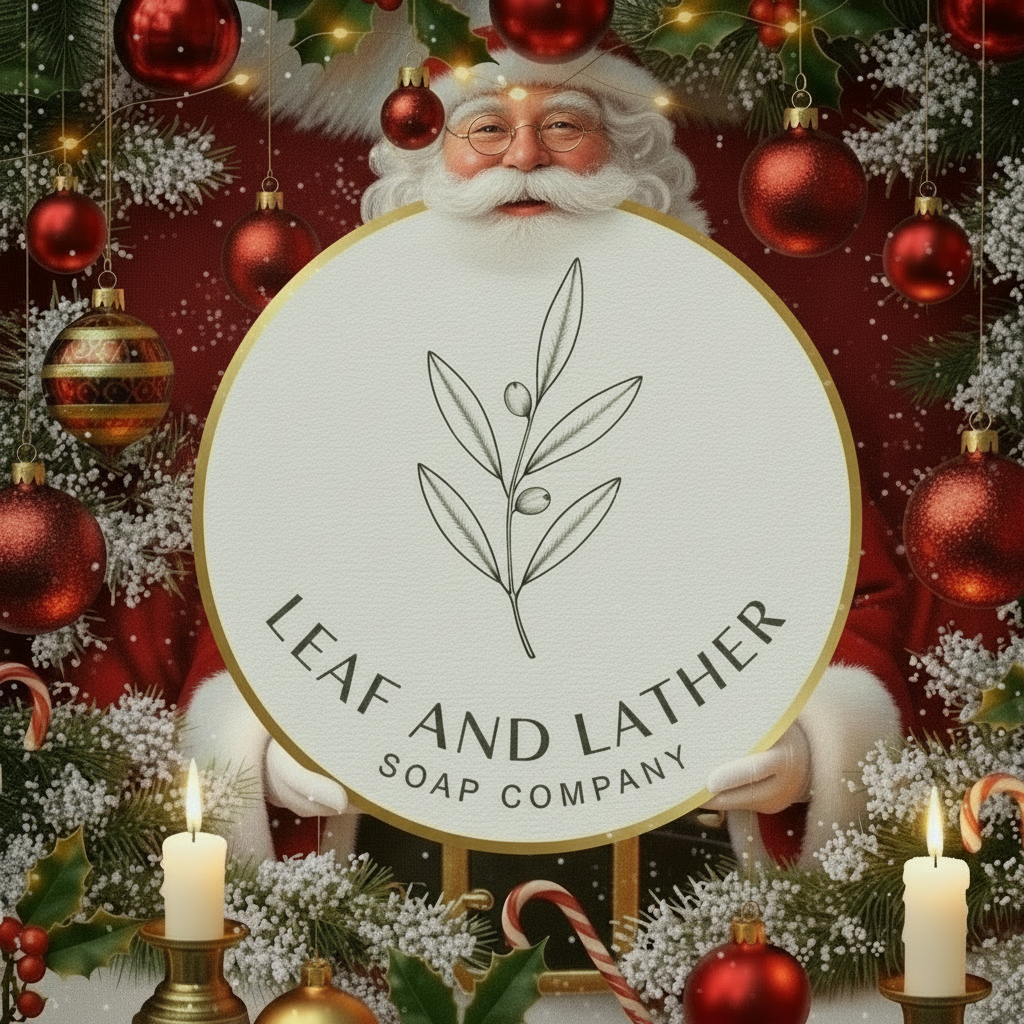 Leaf and Lather Soapery Gift Card "Santa"
