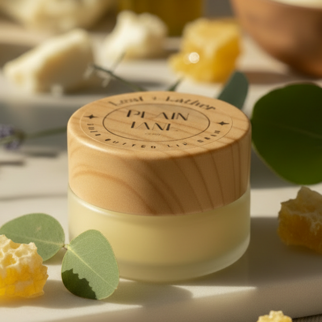 PLAIN JANE - (Unscented) - Shea Butter Lip Balm
