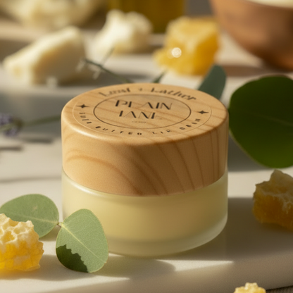 PLAIN JANE - (Unscented) - Shea Butter Lip Balm