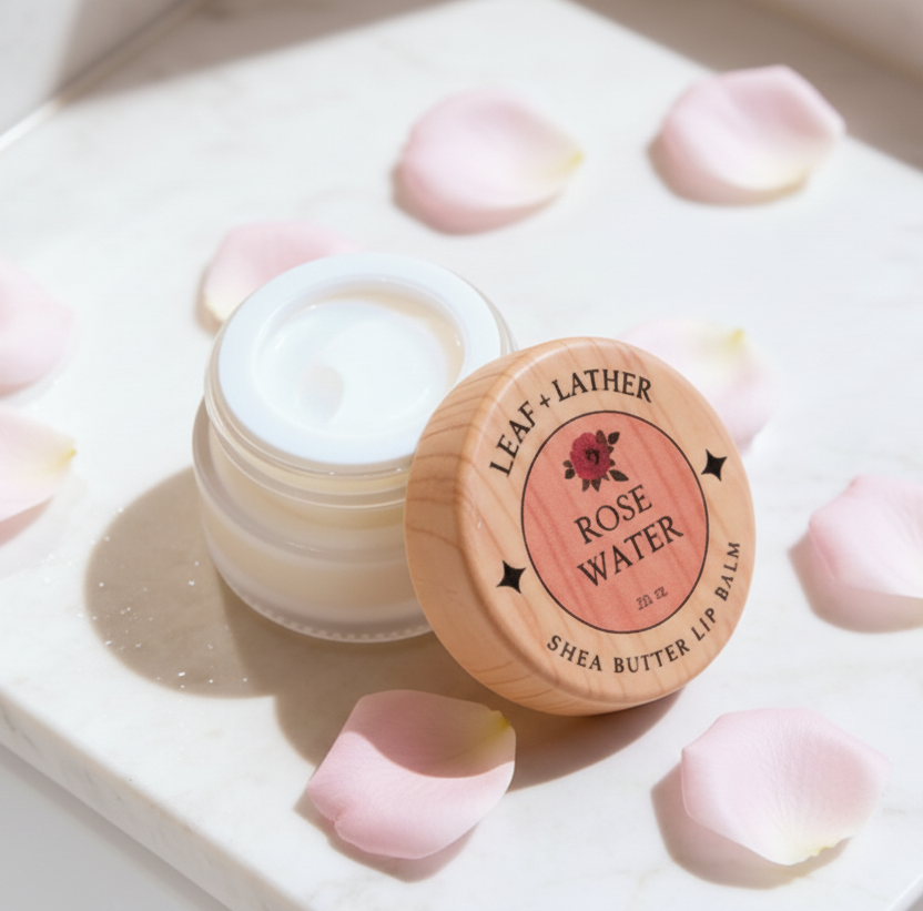 Rose Water - Shea Butter Lip Balm