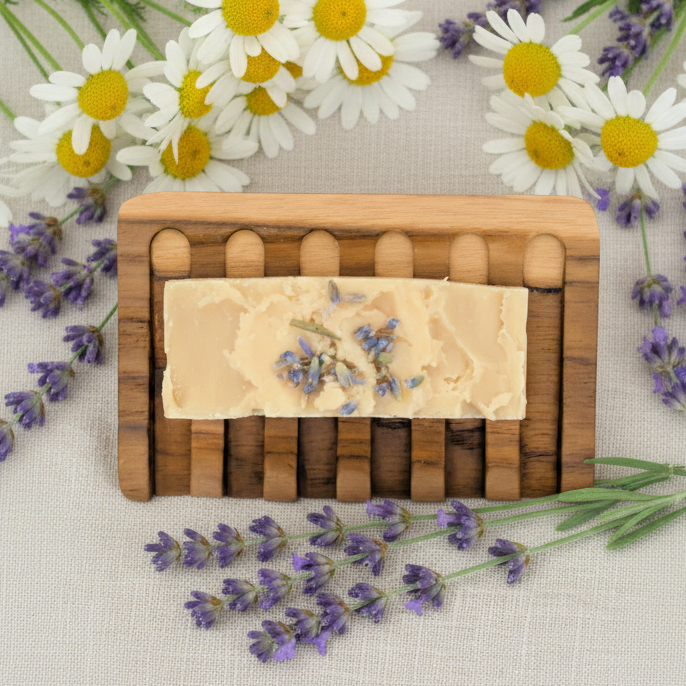 French Lavender + Chamomile Coconut Milk - Artisan Soap Bar | 5 oz