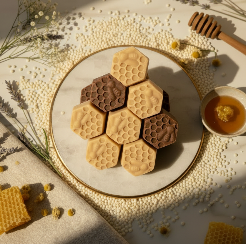 Honeycomb Cold Process Soap Bar 3 oz. - Variety of scents