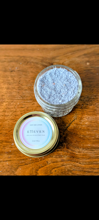 E11EVEN-Miami-  Artisan Milk +  Mineral Bath Soak | 4 oz