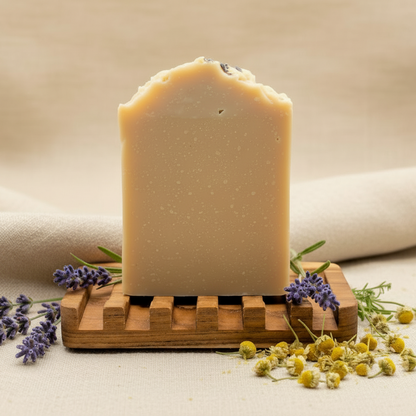 French Lavender + Chamomile Coconut Milk - Artisan Soap Bar | 5 oz