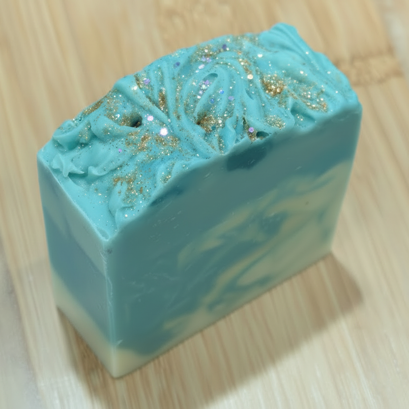 Cucumber Melon Artisan Soap Bar | Fresh Summer Soap | Silk & Kaolin Clay - 5 oz