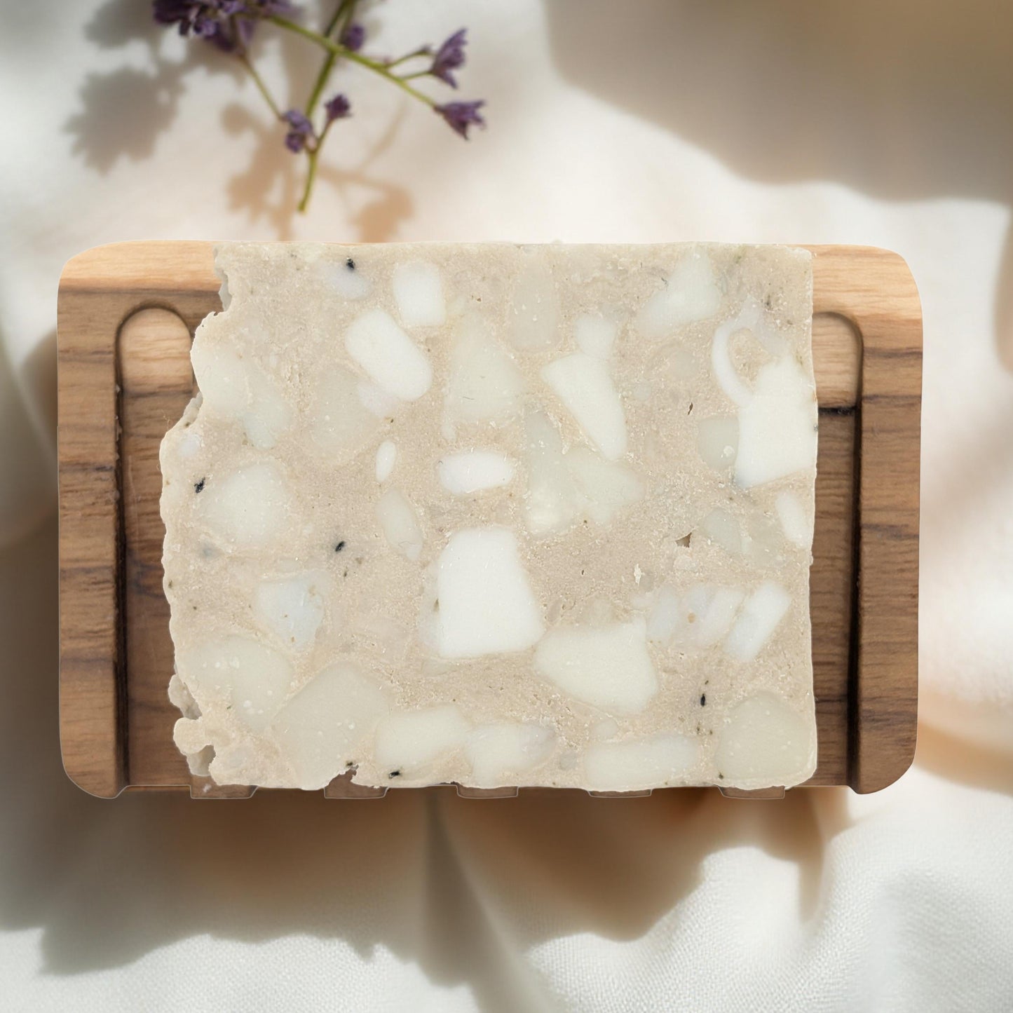 Lavender Linen Clarifying | Silk, Shea & Cucumber Mint | Artisan Soap Bar 5 oz