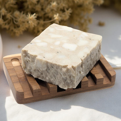 Lavender Linen Clarifying | Silk, Shea & Cucumber Mint | Artisan Soap Bar 5 oz