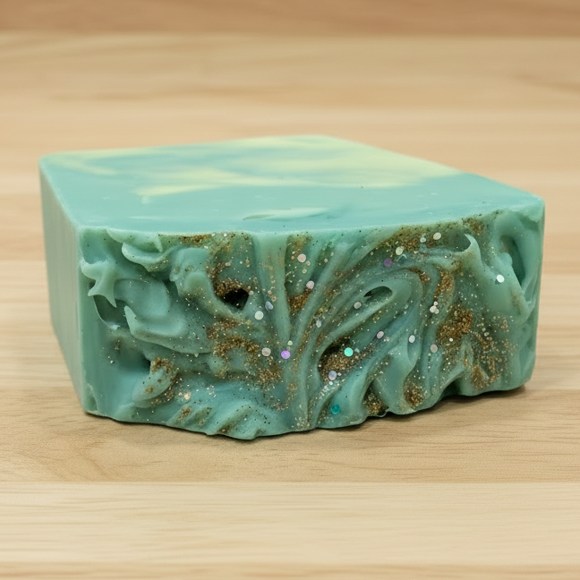 Cucumber Melon Artisan Soap Bar | Fresh Summer Soap | Silk & Kaolin Clay - 5 oz