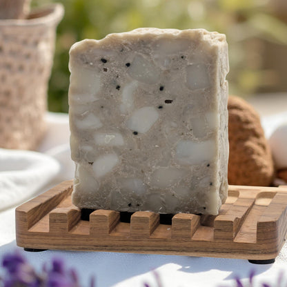 Lavender Linen Clarifying | Silk, Shea & Cucumber Mint | Artisan Soap Bar 5 oz