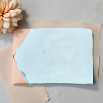 Jasmine + Peach and Coconut Milk - Artisan Silk Soap Bar | Calendula & Kaolin Clay | 5 oz