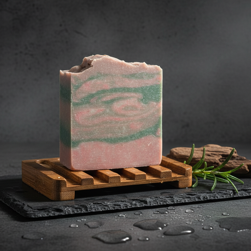 Fierce Parfum Essence | Cologne Inspired | Silk & Kaolin Clay | Shea Butter Artisan Soap Bar - 5 oz