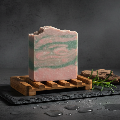 Fierce Parfum Essence | Cologne Inspired | Silk & Kaolin Clay | Shea Butter Artisan Soap Bar - 5 oz