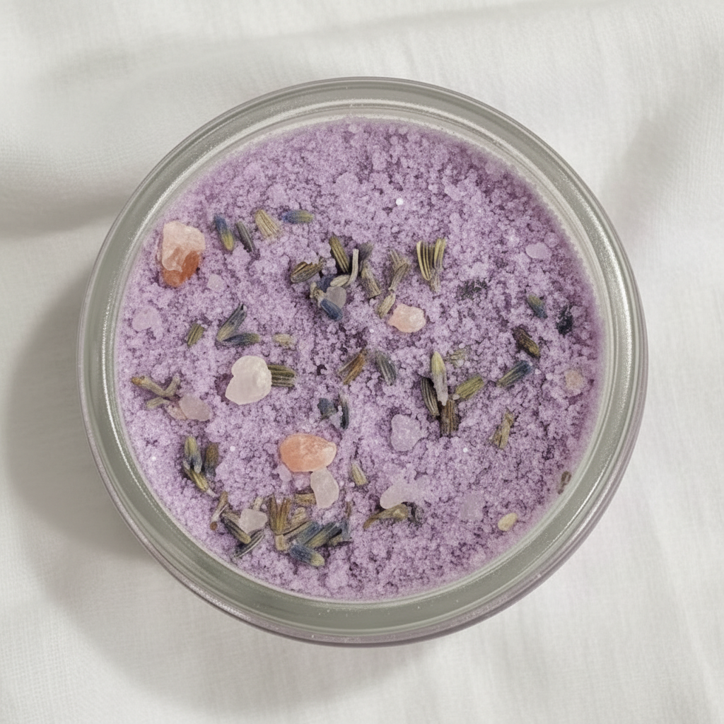 French Lavender + Chamomile - Milk and Mineral Bath Soak 4 oz