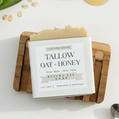 Eczema Soap Bar | Goat Milk, Colloidal Oats & Honey | 5 oz