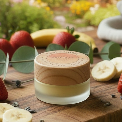 STRAWBERRY BANANA - Shea Butter Lip Balm