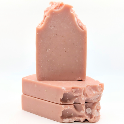 Egyptian Geranium + Rose and Goat Milk + Oats | Artisan Soap 5 oz