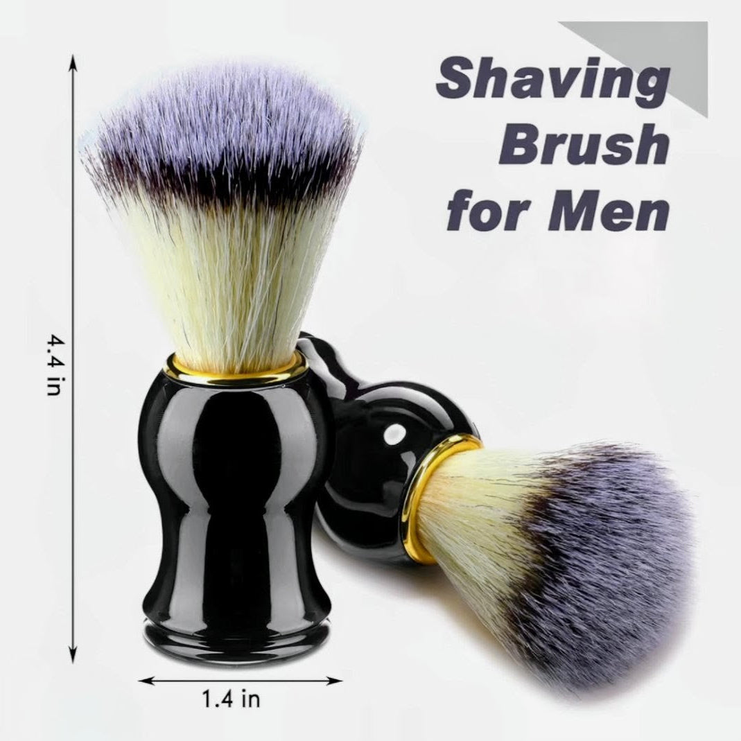 Leaf & Lather Onyx Elite Men’s Shaving Brush
