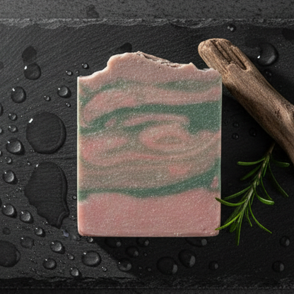 Fierce Parfum Essence | Cologne Inspired | Silk & Kaolin Clay | Shea Butter Artisan Soap Bar - 5 oz